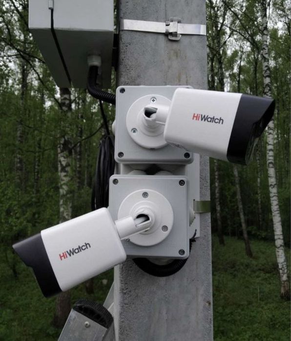 Установка Камеры Видеонаблюдение