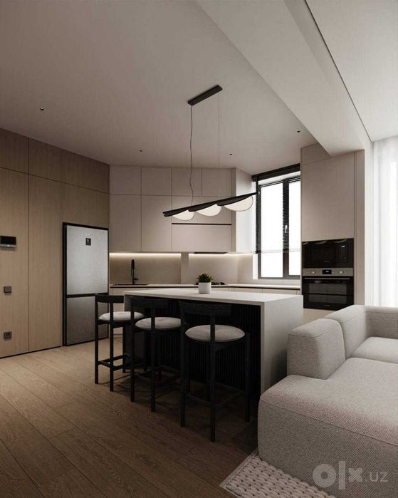 2-комнатная в SAYRAM TOWER | Планировка 3-комнатной