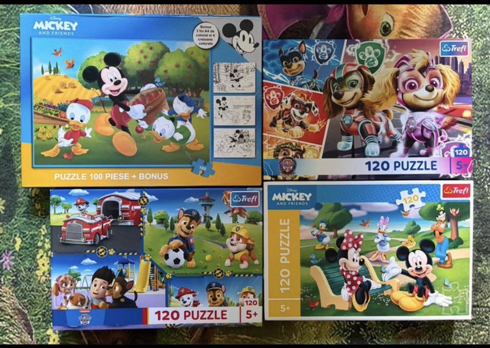 Lot puzzle-uri copii