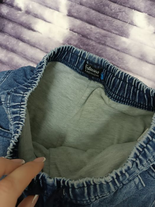 Утеплённые детские джинсы