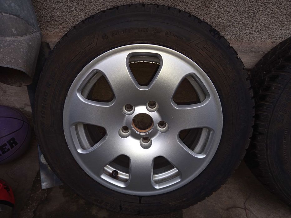 Set 4 jante aliaj 7Jx15H2 ET39 Audi Volkswagen Skoda