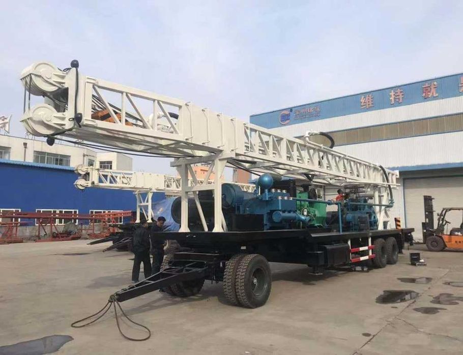 Буровая установка на прицепе 600м до 1000м