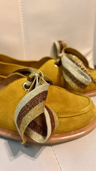 Дамски обувки естествена кожа