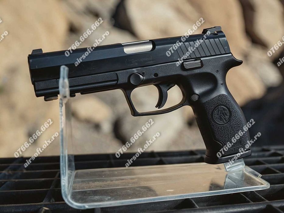 Pistol Airsoft ~MODIFICAT MAXIM 26 JOULI~ Hdp V.4 50mm Upgrade De Top.