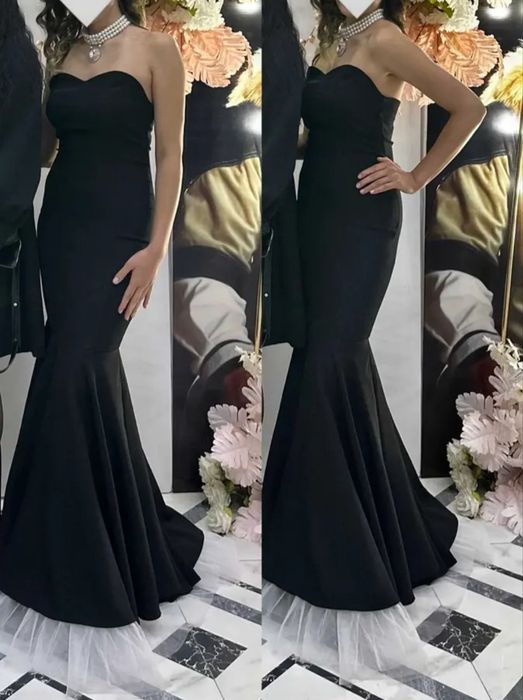 Вечернее платье русалка