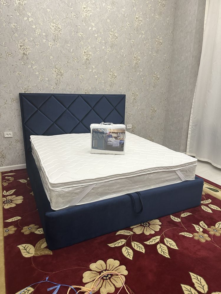 Кровать С Мягким ДвуспальнаяС Бортами мягкими в наличии Krovat Divan: 2 ...