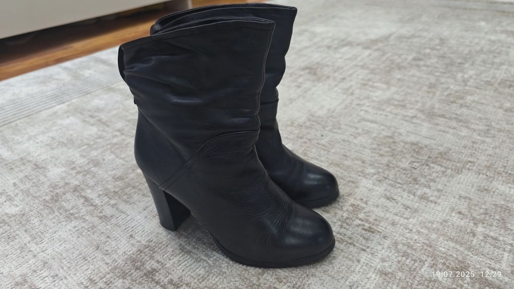 Полусапожки Carlabei, натуральная кожа, 36 размер