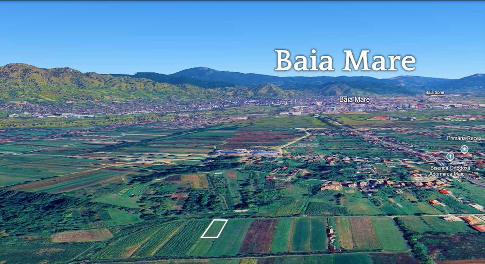 Teren intravilan la 2km de Baia Mare - Direct proprietar