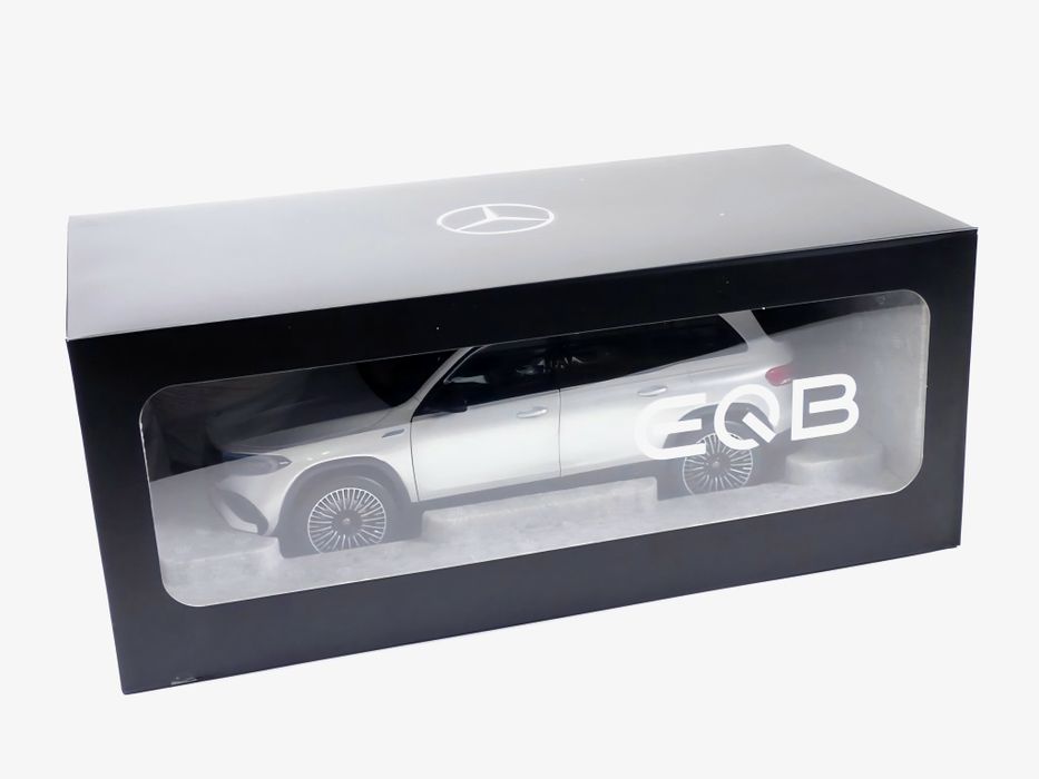 Machetă Mercedes-Benz EQB NZG-Iridium Silver