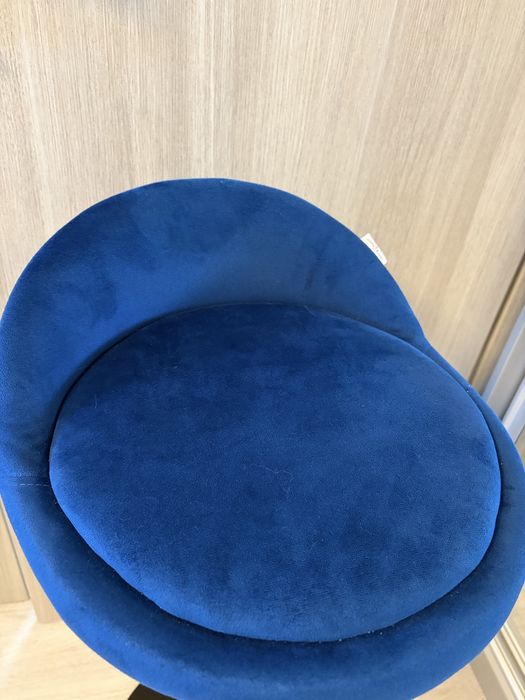 Scaun de bar albastru