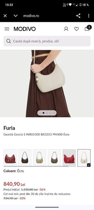 Geantă Furla original