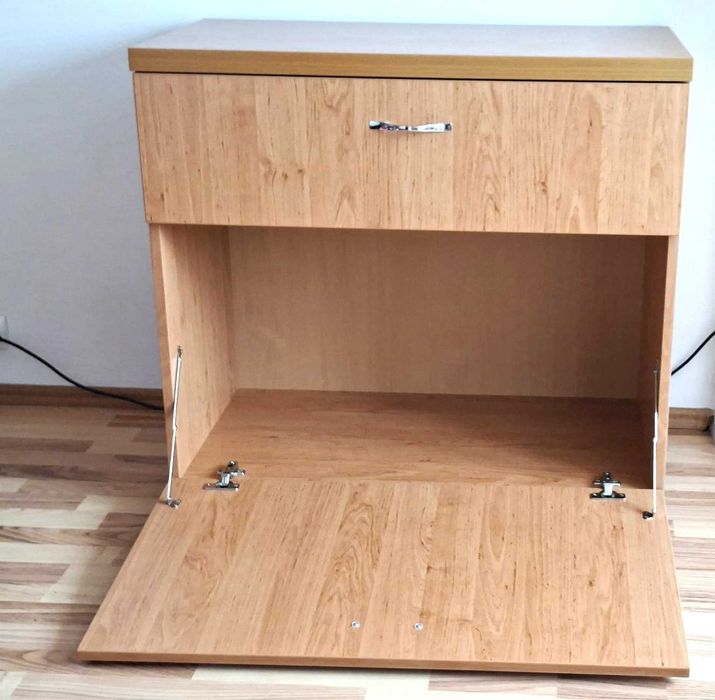 Dulap cu sertar și spațiu de depozitare cu ușă batantă