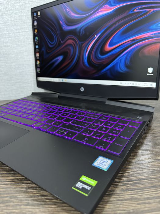 Мощный и Стильный HP Pavilion Gaming intel Core 5  с GTX1650 DDR5 Gen!