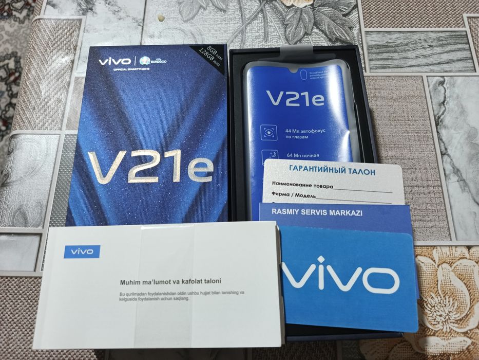 Vivo V21 e   8/128  Sotiladi