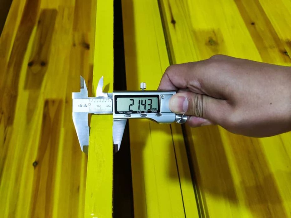 Жълти кофражни платна 21 мм