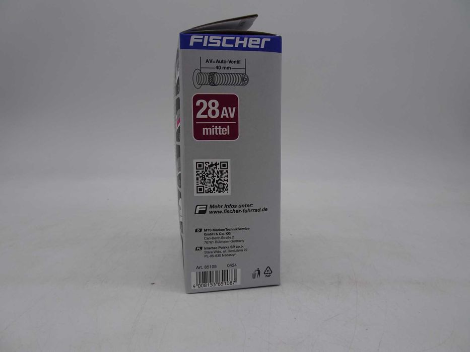 Camera cauciuc bicicleta 28 inch AV, Fischer