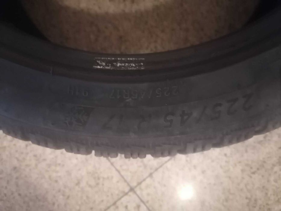 Зимни гуми Mishelin Alpin6 225/45/17 ДОТ 2019