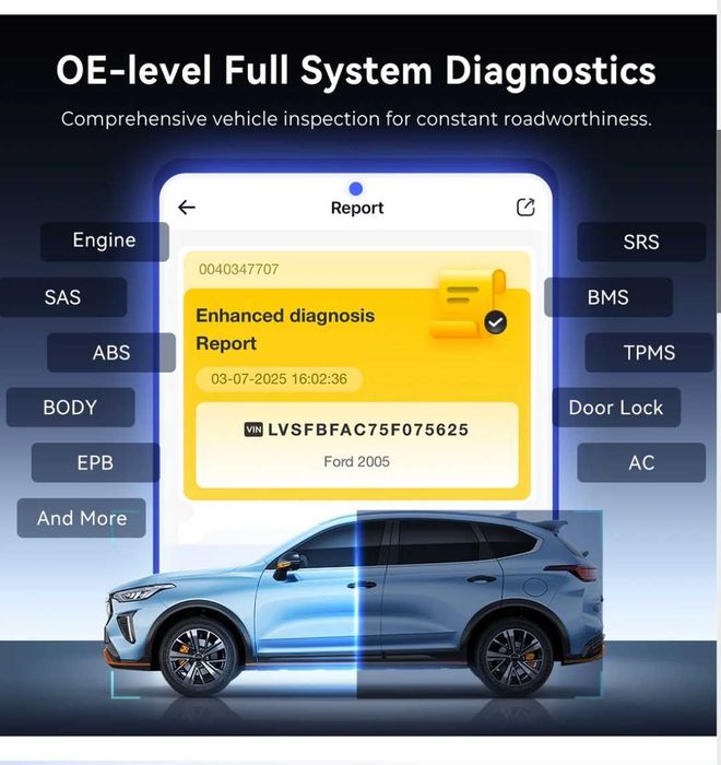 Tester diagnoză Auto Mucar BT 200 MAX produsele sigilate