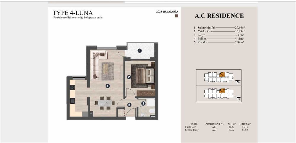 Продава се Двустаен апартамент в Свиленград - 66 кв.м за 669 €/кв.м - Снимка #5