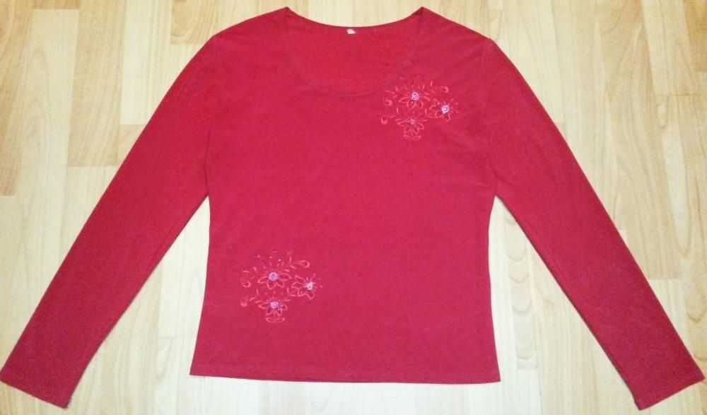 Кофта красная, 46 - 48 размер