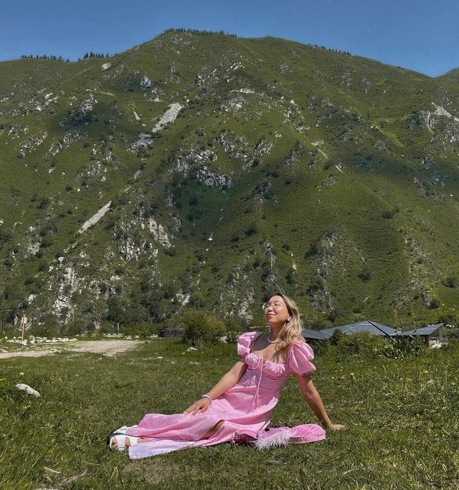 Летнее нежное платье