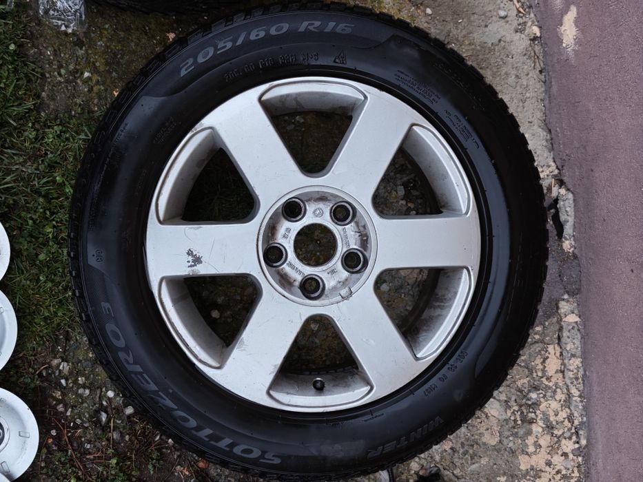 Set Roți (jante+anvelope iarnă) 5X112 R16 VAG/AUDI