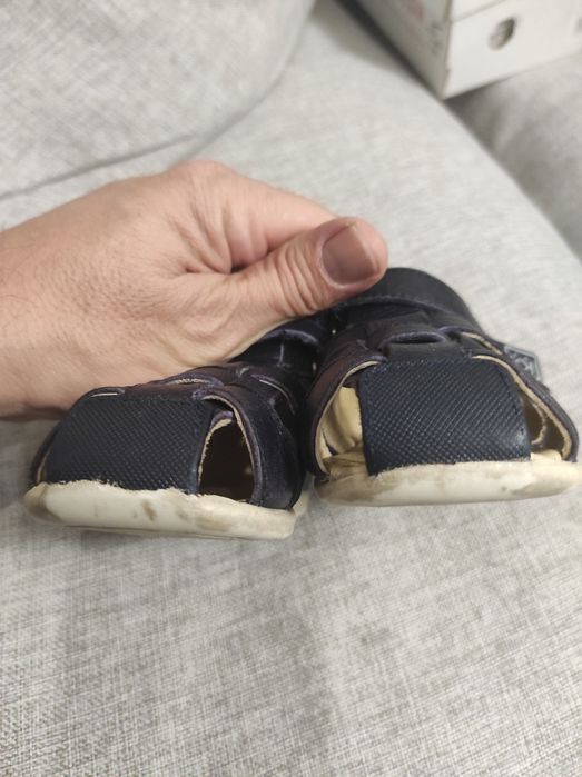 Бебешки сандали  ест.кожа, Биомеханикс Biomecanics Колев и Колев