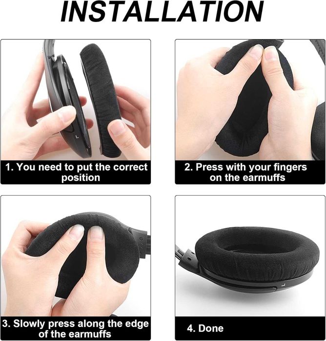 Set 2 bureti pentru casti Sennheiser G4ME Zero HD599 HD598 HD595 HD579