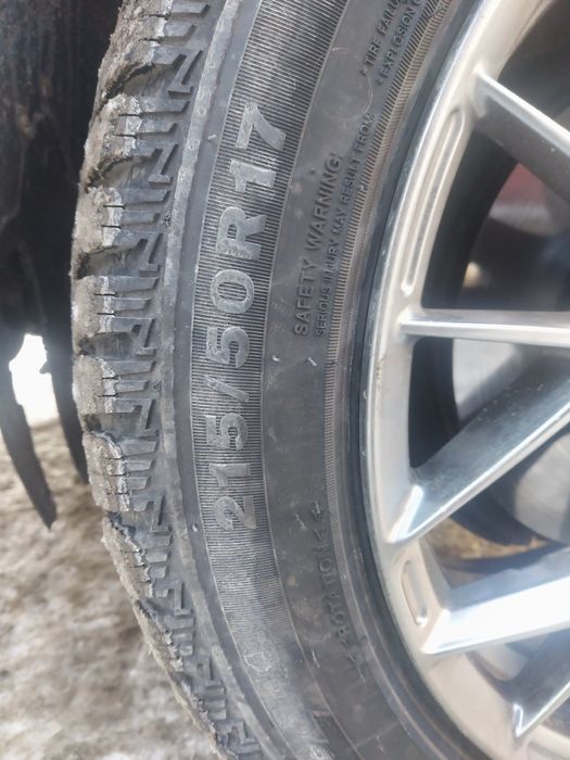 Новые диски и резина размер 17