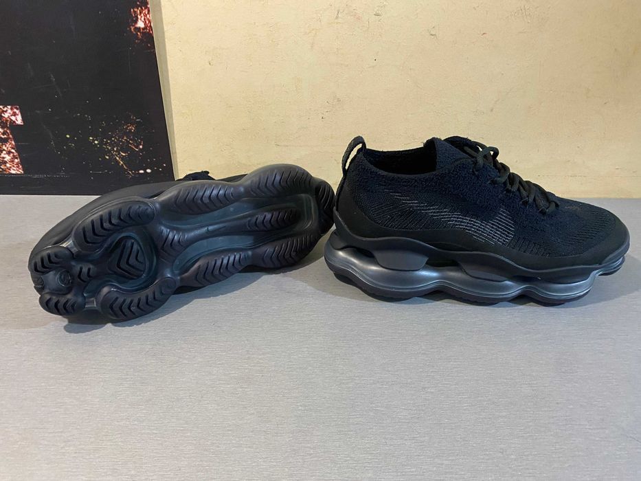 Nike Air Max Scorpion Flyknit vapormax  triple black 41,42,43,44