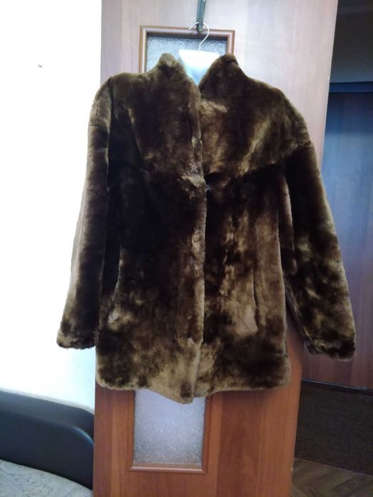 Полушубок цигейка 50