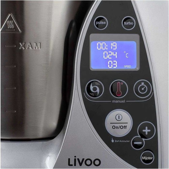 LIVOO DOP Robot de bucatarie incalzit 142G ,gen ThermoMix
