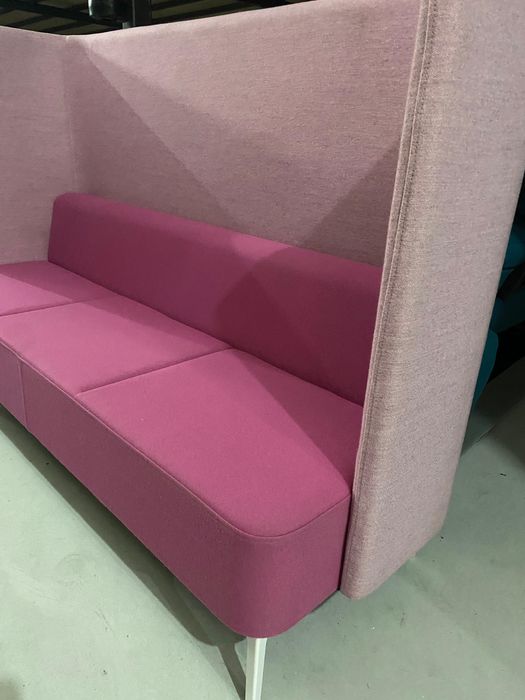 2 Buc. Canapea Spătar Înalt; Bancă Birou; Sofa Salon