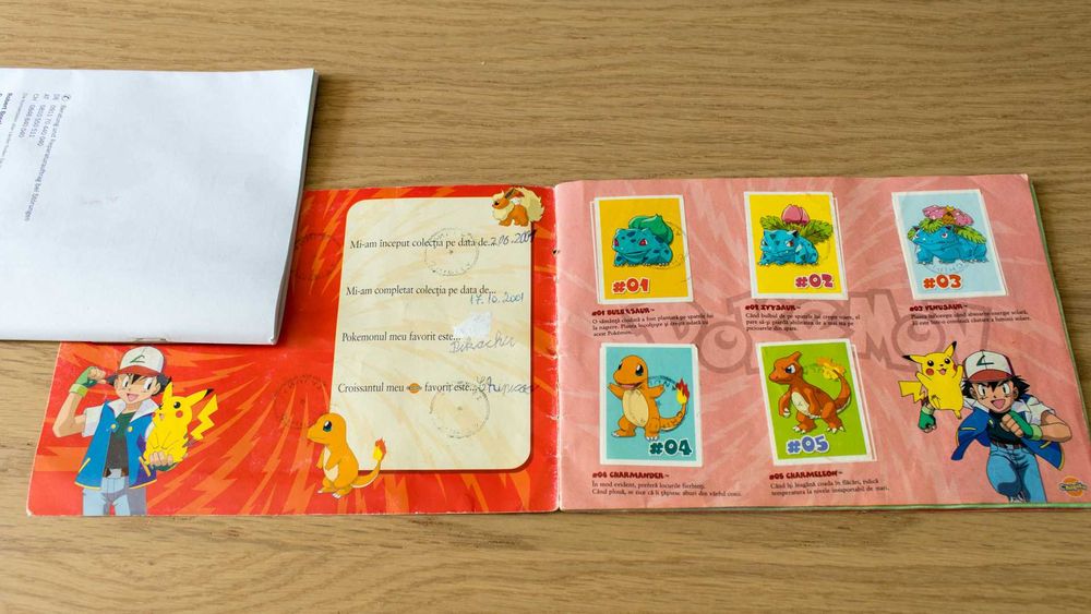 Album Complet Pokemon (Chipita)