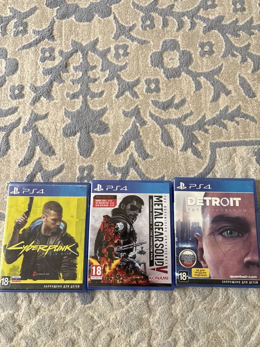 Диски на ПС5 и ПС4