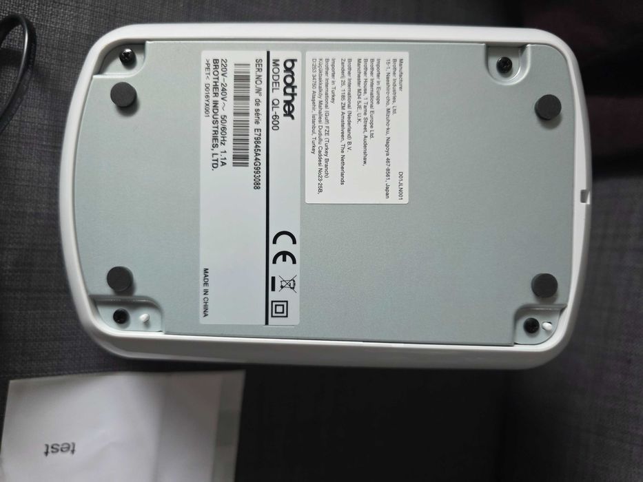 Imprimanta etichete Brother QL600 Noua
