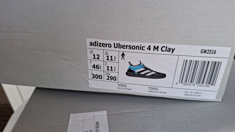 Adidas adizero Ubersonic 4 M Clay