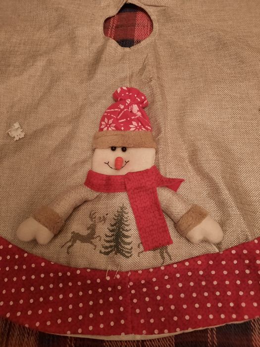 Covoras rotund pentru brad