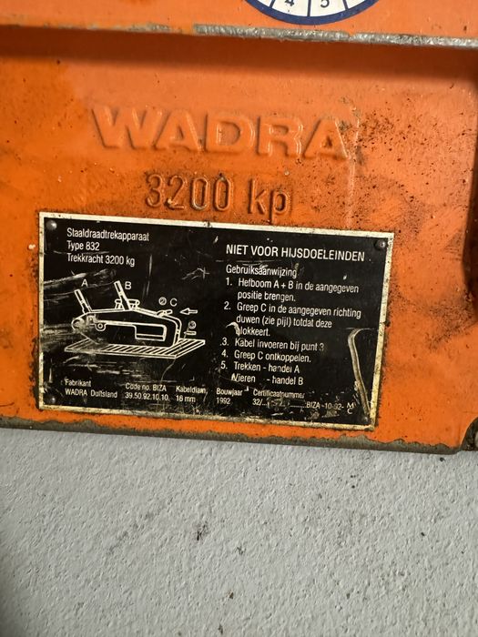 Troliu/ Capistan/ macara