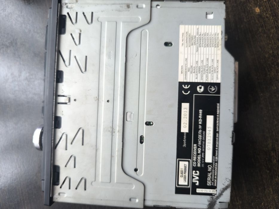Магнитола JVC KD-R449