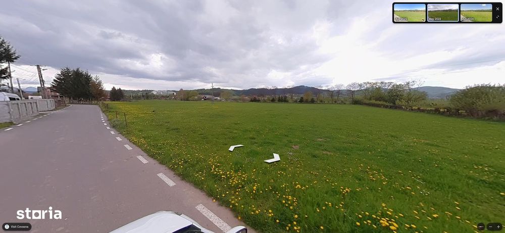 Vand teren intravilan 4 parcele de 500 mp fieccare