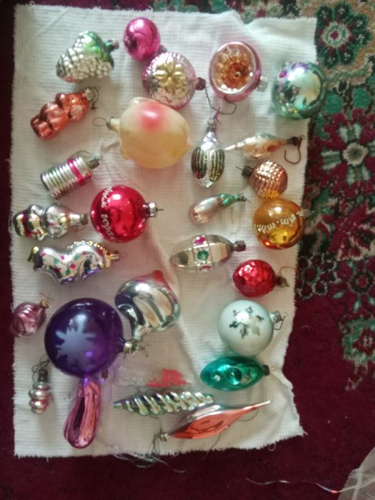 Ёлочные игрушки СССР