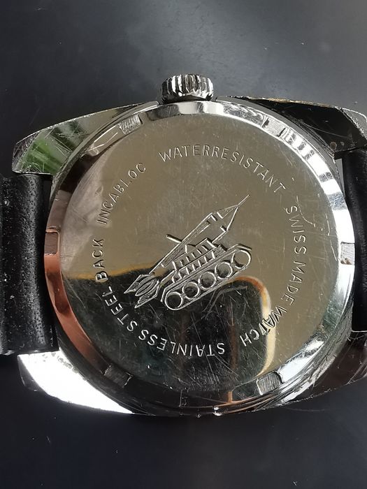 Ceas Alaska Mecanic 36 mm Funcționează excelent!