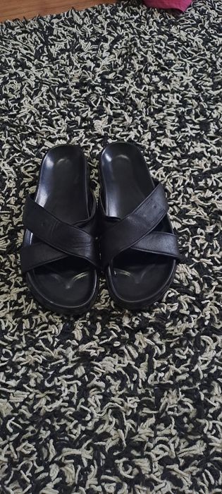 Vand șlapi Fendi Roma din piele