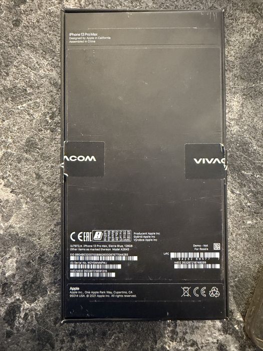 Iphone 13 pro max 128gb sierra blue