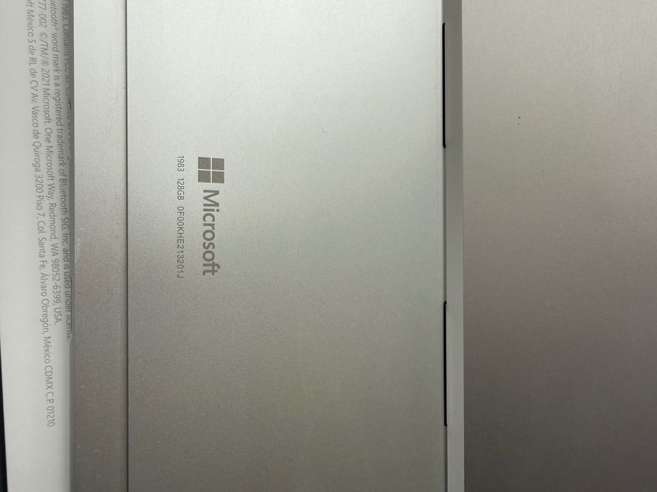 Microsoft surface Pro 8 i5 11 generation, 8gb RAM, 128 GB SSD