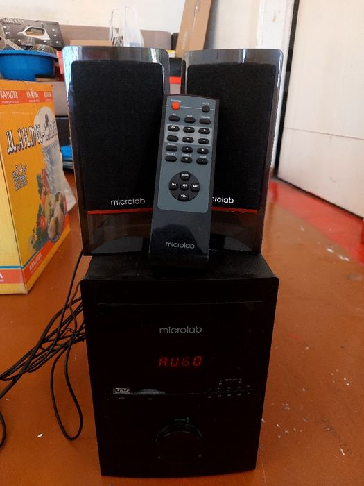 Колонка microlab m-700u + в подарок DVD плеер