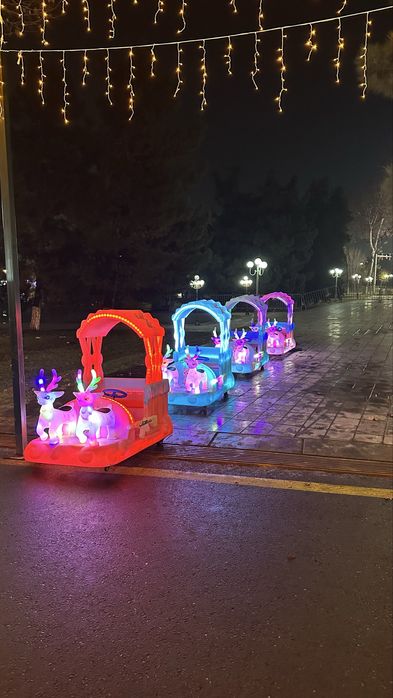 Attraksion kiyikli poyezdcha