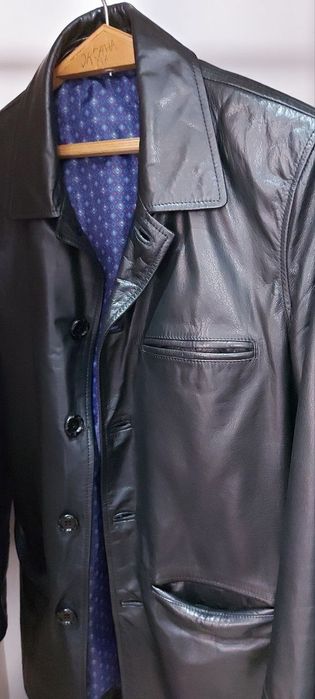 Продам кожаный педжак(натуралка)