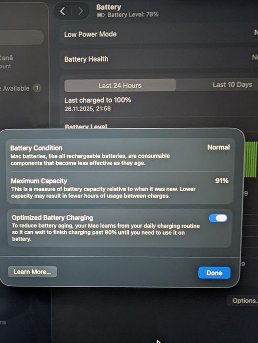 Macbook Air M3 8GB RAM 256GB